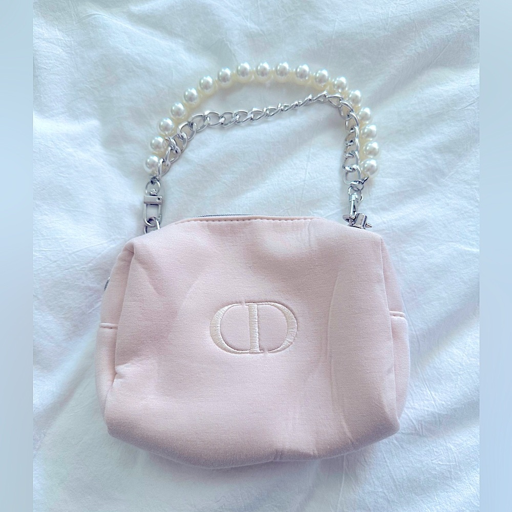 Mini Dior Soft Pink Makeup Purse